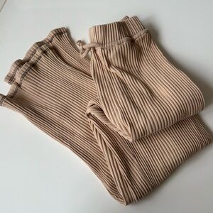 Baserange Cotton Ribbed Lounge Pants